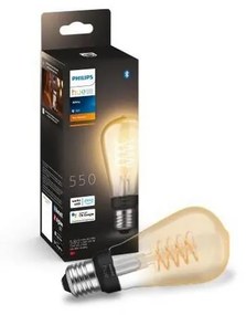 Philips LED Stmievateľná žiarovka Philips Hue WHITE FILAMENT ST64 E27/7W/230V 2100K P5183