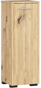Kúpeľňová skrinka Fin S30 1D 30 cm dub - výber z 4 prevedení