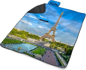 Sablio Plážová deka Eiffel Tower 5: 200x140 cm