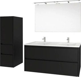 Mereo, Mereo Opto, kúpeľňová skrinka s keramickým umývadlom 121 cm, dub Riviera, MER-CN923