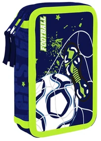 Peračník 2zip prázdny Football PP24