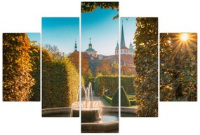 Obraz - Valdštejnský palác (150x105 cm)