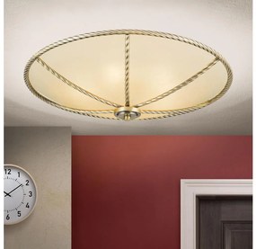 Orion DL 7-567/56 - Stropné svietidlo MAURO 5xE27/60W/230V pr. 56 cm bronz