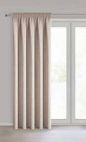 ZÁVES NA PÁSKE LEYA 140X270 CM BÉŽOVÁ