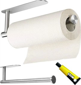 Držiak kuchynských utierok PARGO - strieborný