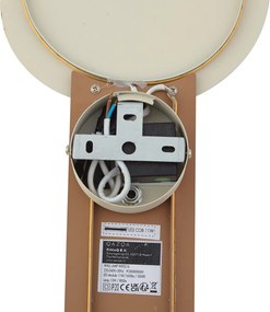 Detské nástenné svietidlo hnedé vrátane LED 3-stupňové stmievateľné - Gigi the Giraffe