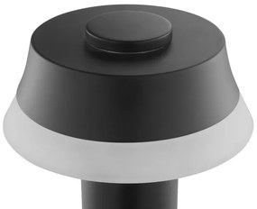 Brilliant -LED Stm nabíjacia dotyková stolová lampa KINICH LED/2,5W/5V 2700K čierna