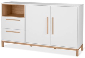 Odkladacia skrinka »Eklund« so zásuvkami a dvierkami