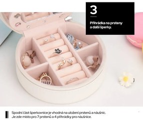 Bezdoteku Šperkovnica Lily biela