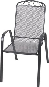 Set záhradného kovového nábytku 7-dielny ZWMT 24 ZURICH