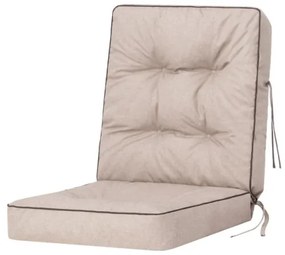 Vankúš na záhradnú hojdačku VENUS 60 cm béžový, ekolen