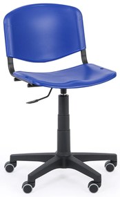 Pracovná stolička ISO, otočná, modrá