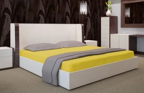 Žlté prestieradlá na postele Šírka: 160 cm | Dĺžka: 200 cm