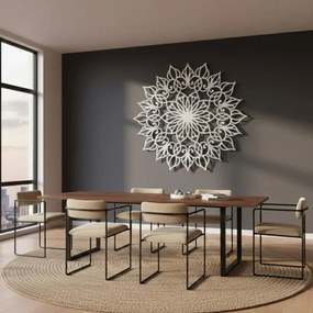 Drevená mandala Kvet života - Luxusná nástenná dekorácia | SENTOP HDF0247