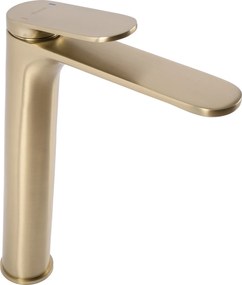 Rea Marco, vysoká umývadlová batéria h-275, zlatá matná, REA-B4895