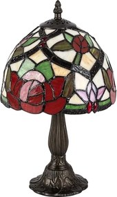 BRILAGI - Tiffany vitrážová stolná lampa GARLAN 1xE14/40W/230V