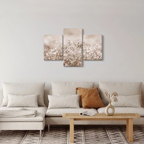 Obraz - Lúka v hnedých tónoch (90x60 cm)
