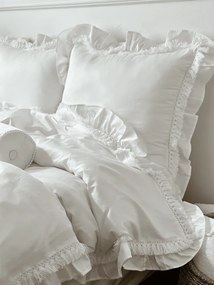 Boho obliečky pre dospelých biela 160x200cm