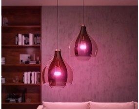 PHILIPS HUE Múdra LED stmievateľná žiarovka HUE s funkciou RGB, E27, A60, 9W, 1100lm, teplá biela-studená biela