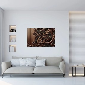 Obraz - Vzor z dreva (90x60 cm)