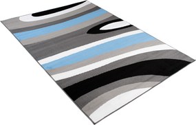 TA Koberec Z895B DARK GRAY MAYA PP EYM Modrý Obdĺžnikový Rozmer: 200x200 cm