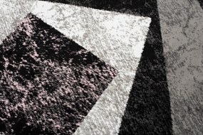 TA Koberec K855F BLACK CHEAP PP EWL Sivý Obdĺžnikový Rozmer: 120x170 cm