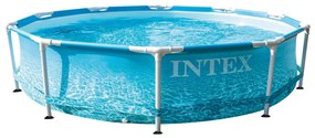 INTEX Plážový bazén s kovovým rámom 305x76 cm