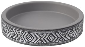 BISK Erga LOMO, miska na mydlo na postavenie, betónová šedá, ERG-08396