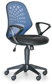 Kancelárska stolička FLER 1+1 ZADARMO, modrá