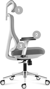 Kancelárska stolička Manager 3.3 White