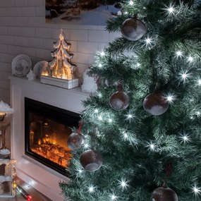 Vianočné svetielka vnútorné studená biela 300 LED