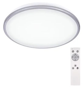 Solight Solight WO761 - LED Stmievateľné stropné svietidlo SILVER LED/24W/230V + DO SL0937