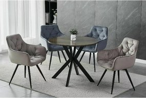 SI Mango Velvet stolička tmavá béžová