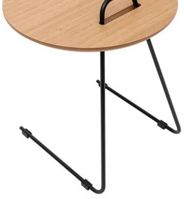Set 3 príručných stolíkov Paniki (natural). Vlastná spoľahlivá doprava až k Vám domov. 1094357