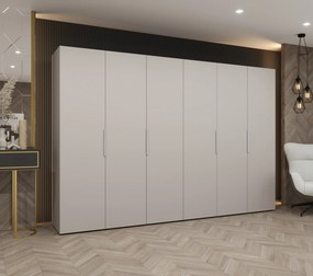 Šatníková skriňa 300 cm Mirabella 1 (kašmír + kašmír). Akcia -31%. Vlastná spoľahlivá doprava až k Vám domov. 1126389