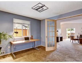 LED Stmievateľné stropné svietidlo LED/95W/230V 3000-6500K + diaľkové ovládanie