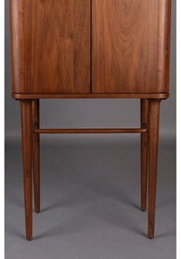 Hnedá skrinka v dekore orecha s posuvnými dverami 62x125x45 cm Morrison – Dutchbone