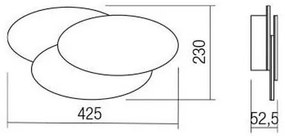 Redo 01-2297 - LED Nástenné svietidlo GAMER LED/36W/230V biela