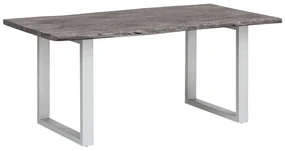 furniture-nabytek.cz - Masívny jedálenský stôl Bullwer z akácie, lakovaný, šedý – 230×100 cm