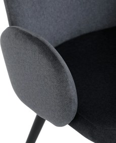 Jedálenská stolička DCL-X7129 GREY2 Farba: Sivá