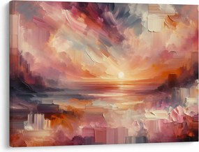 Obraz - Maľované červánky (70x50 cm)