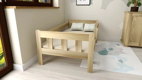 Detská posteľ NESTY 90 x 200 cm, borovica Rošt: S latkovým roštom, Matrac: Matrac COCO MAXI 20 cm