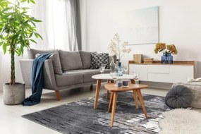 Koberec COZY 8876 Rio sivý