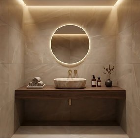 Rea Amelia, umývadlo na dosku 480x345x135 mm, imitácia kameňa Savana Matt, REA-U3000