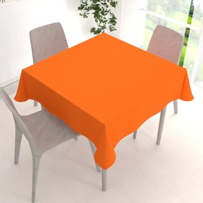 Biante Dekoračný štvorcový obrus Rongo RG-035 Oranžový 90x90 cm