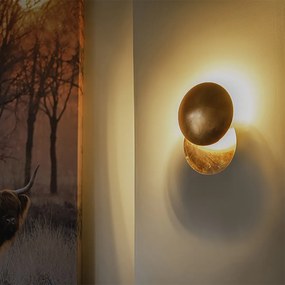 Inteligentná nástenná lampa medená vrátane WiFi G9 - Sunrise