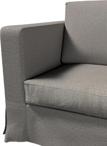 Poťah na sedačku Karlanda  (pre 3 osoby,nerozkladacia,dlhý) farba produktu sivá látka zapletaná