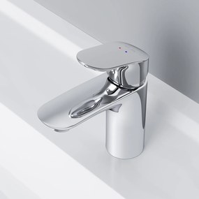 Umývadlová batéria AM.PM Like FLA82100 jednopáková s odtokovým ventilom, chróm