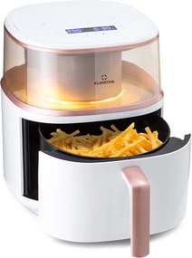 Klarstein Air Bloom, teplovzdušná fritéza, 1500 W, 7,5 l, 16 programov, s funkciou naparovania