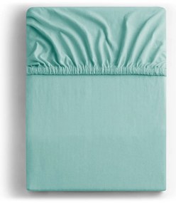 Tyrkysová napínacia plachta jersey 240x220 cm Amber – Restilo